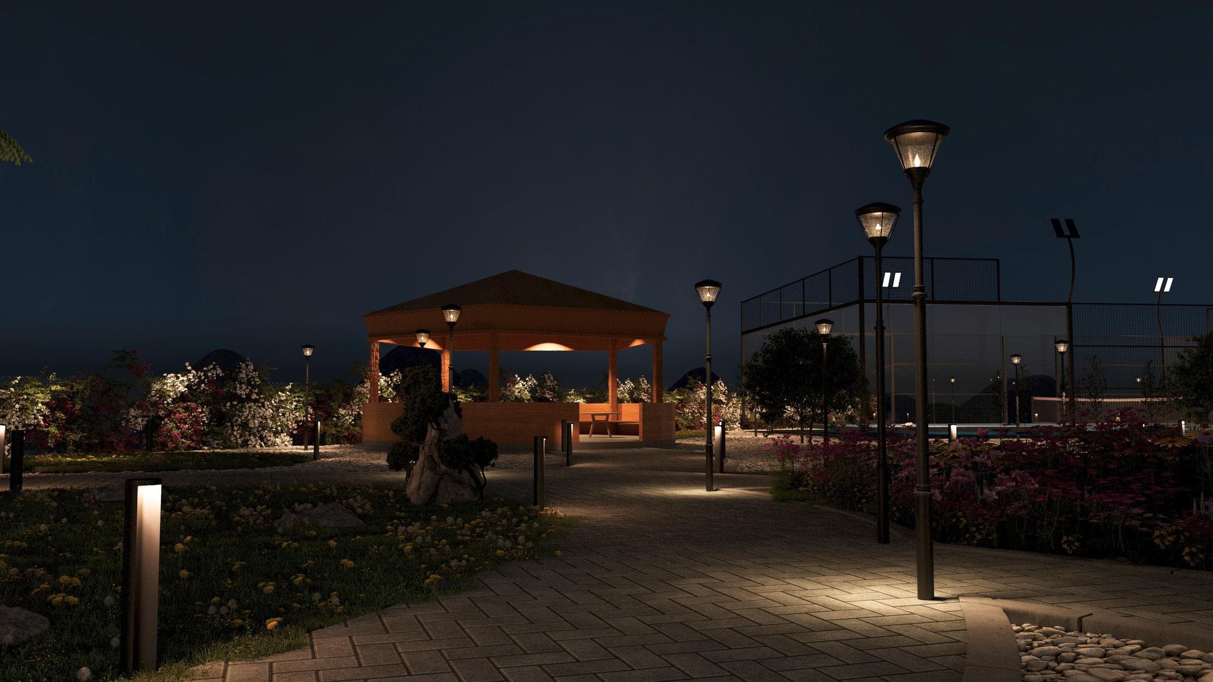 How our gardens live, day and night — 1
